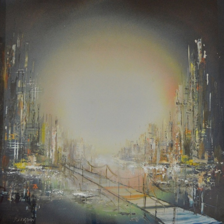 Quadro a �leo - Philippe Gerday 